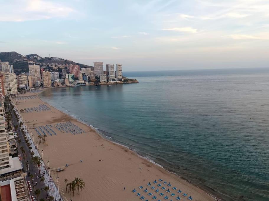 Estupendo Apartamento En Planta 22. 1ª Linea. Lejlighed Benidorm Eksteriør billede